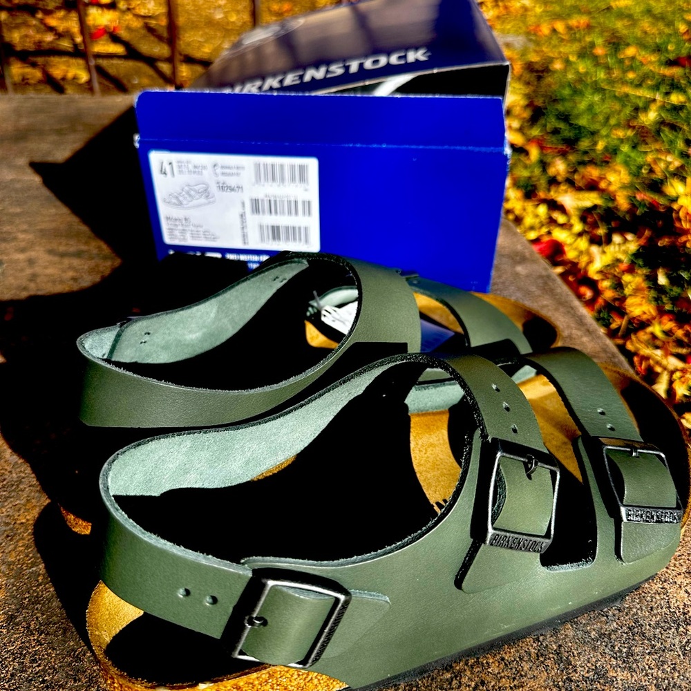 Brand new Birkenstocks. Never worn.